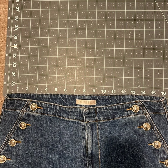 Guess High Rise Palazzo Jeans SZ 31 - Picture 6 of 8